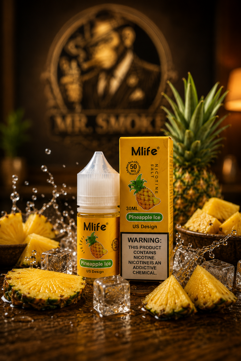 Mlife Pineapple Ice – 30ML / 50MG