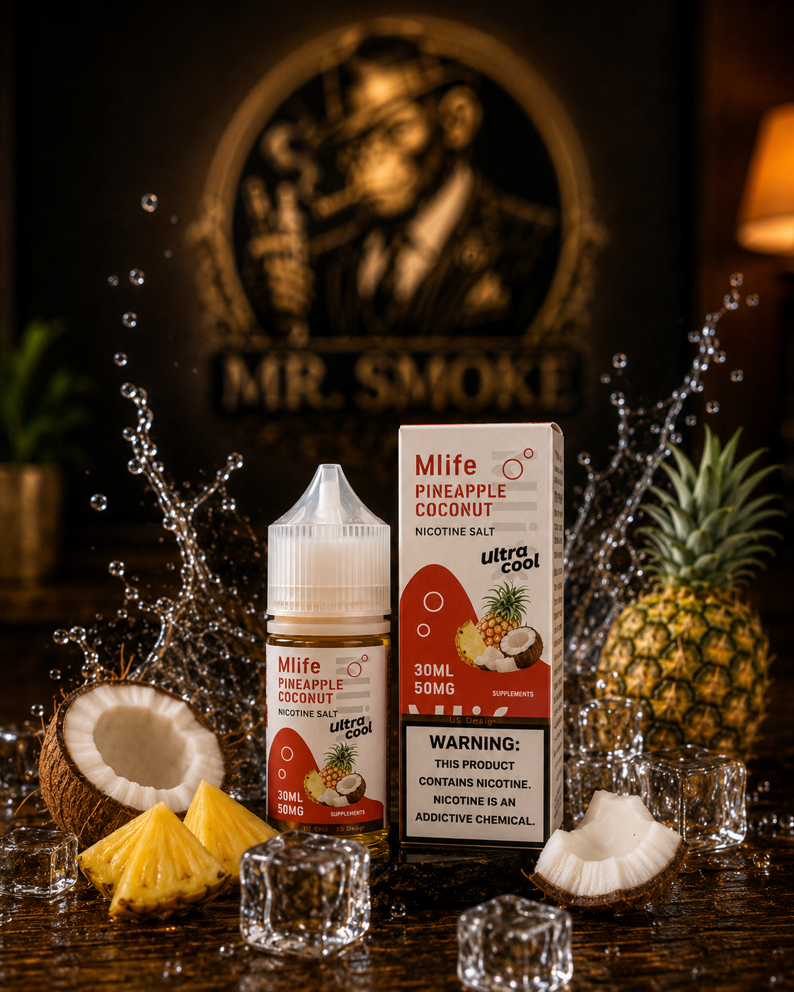 Mlife Pineapple Coconut – 30ML / 50MG