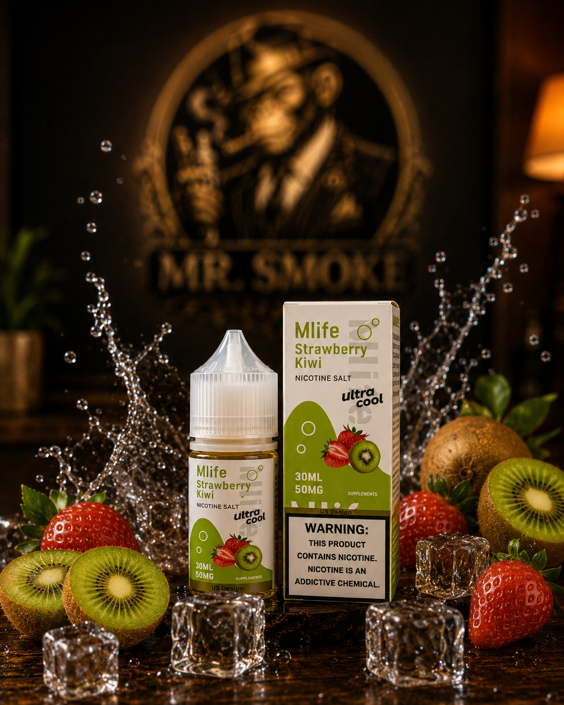 Mlife Strawberry Kiwi – 30ML / 50MG
