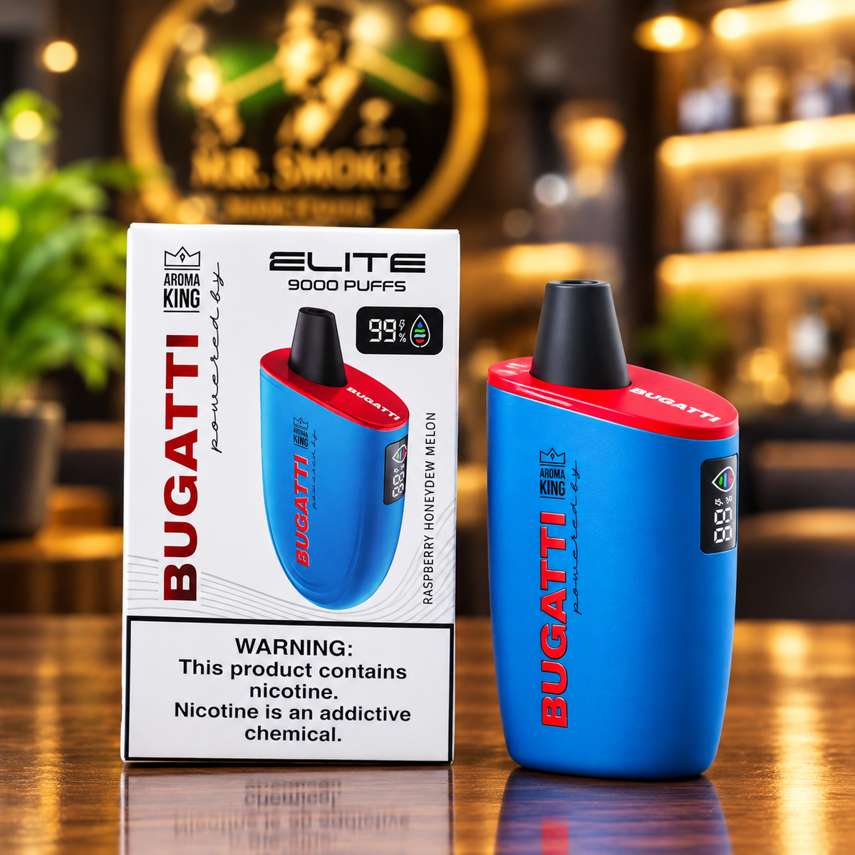 Bugatti Elite 9000 Disposable Puffs – MR.SMOKE