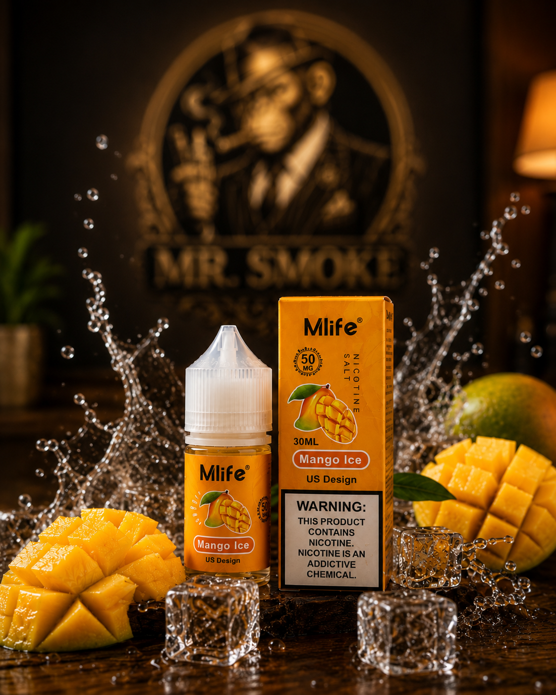 MLife Salt – Mango Ice 30ml (50 mg)