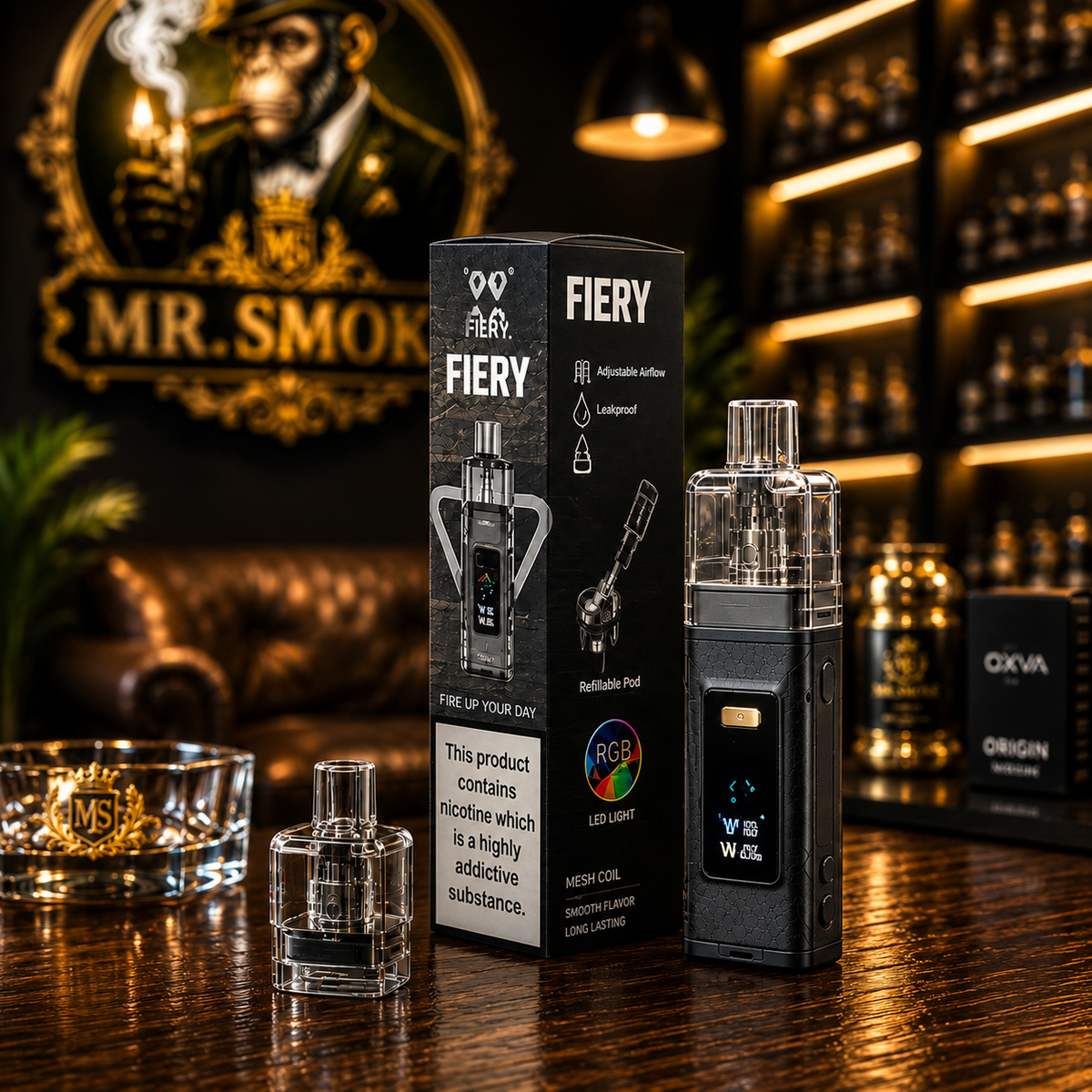 Voom Fiery Regular Version Pod Kit